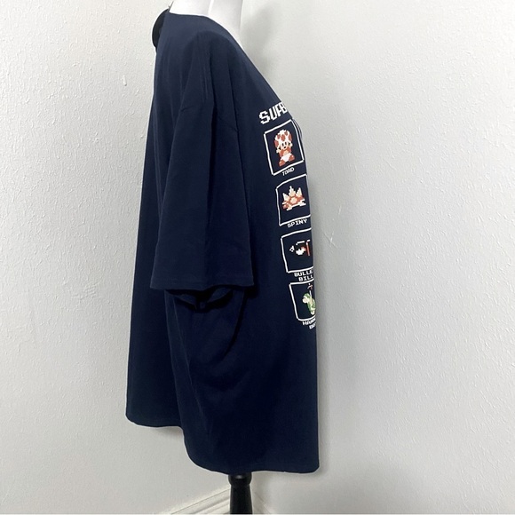 Nintendo Super Mario Men's Super Mario Character Boxed H Graphic Tee 3X (54/56) - Picture 4 of 6